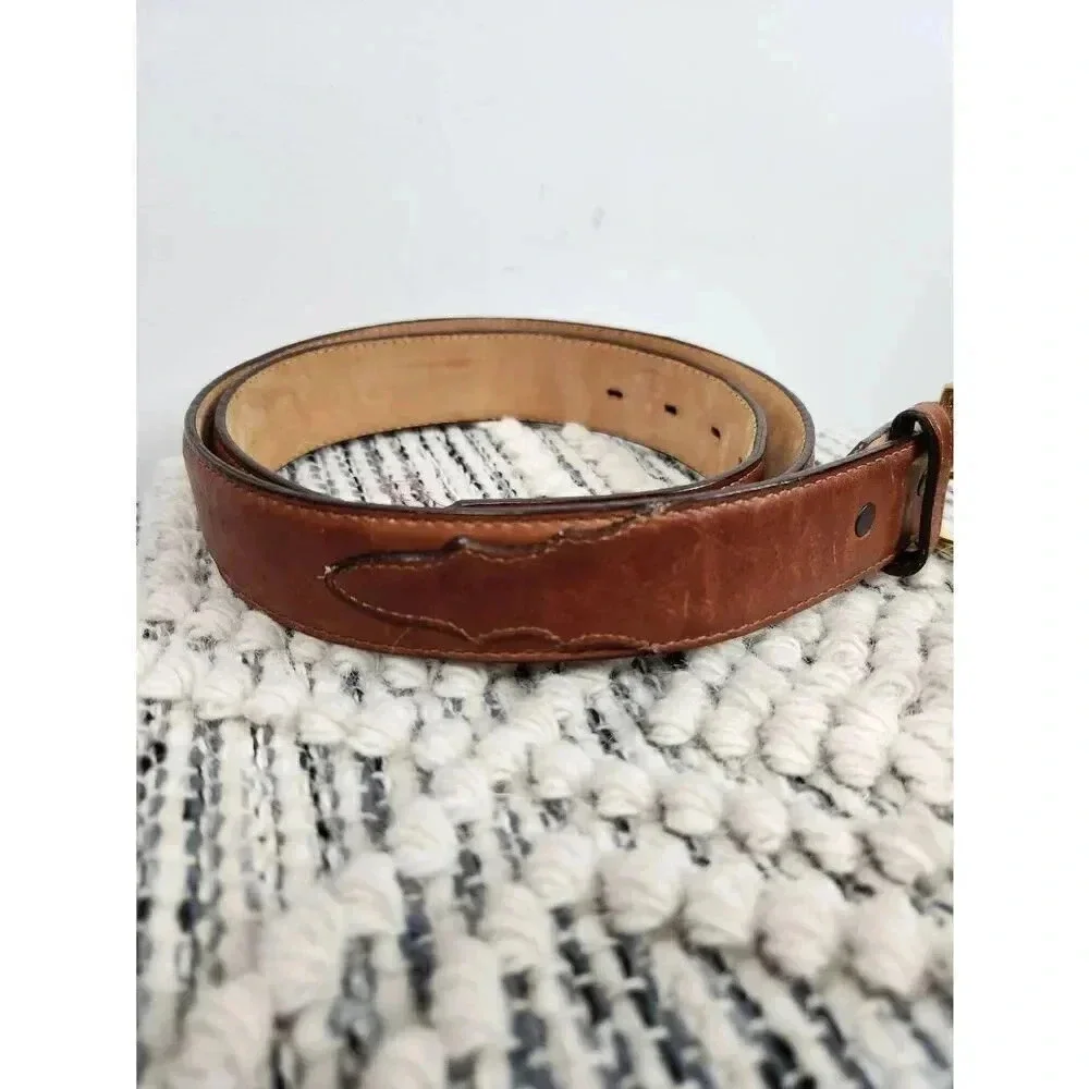 Tony Lama Leather Belt 40 Inch